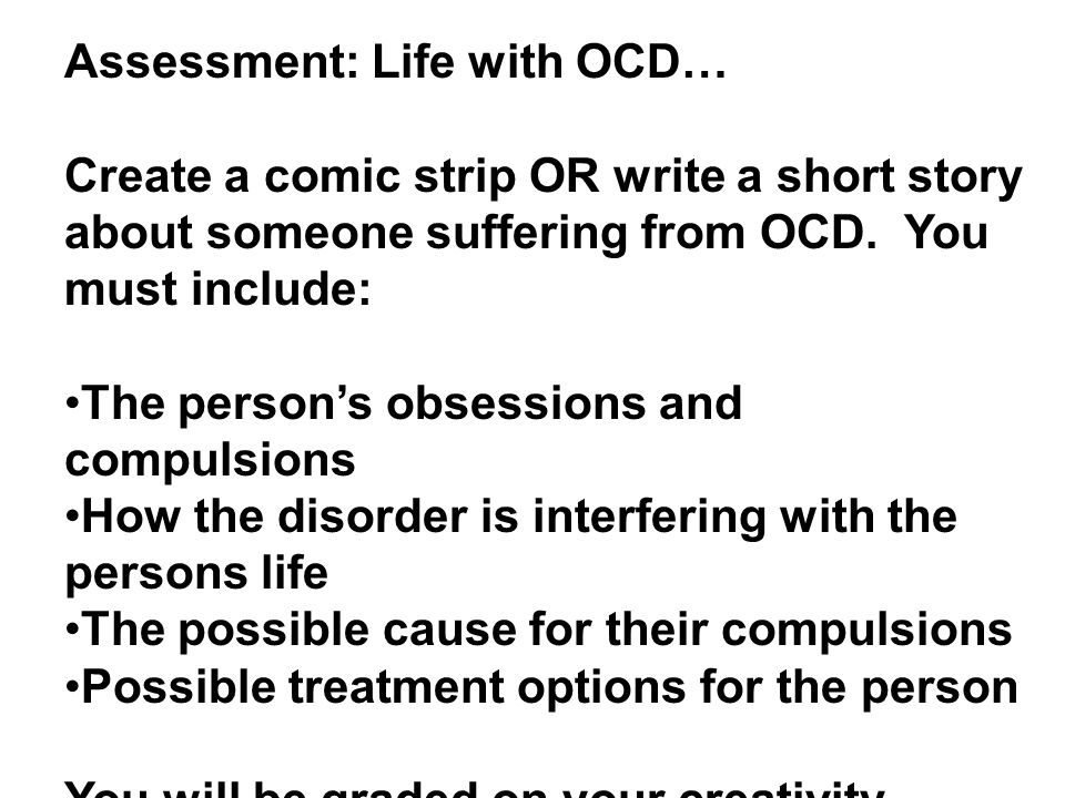 I was like, why are you so obsessed with me? Do-Now: Wh at does it mean to  be obsessed with something or someone? Have you ever had an obsession? - ppt  download