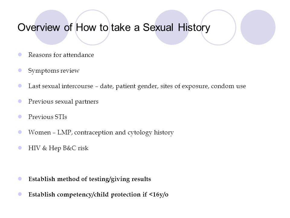 History sexual protection long History sexual protection opinion