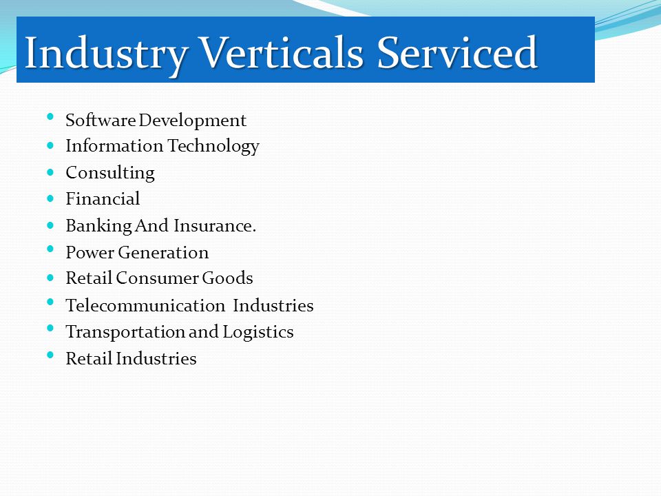 Software Development Information Technology Consulting Financial Banking And Insurance.