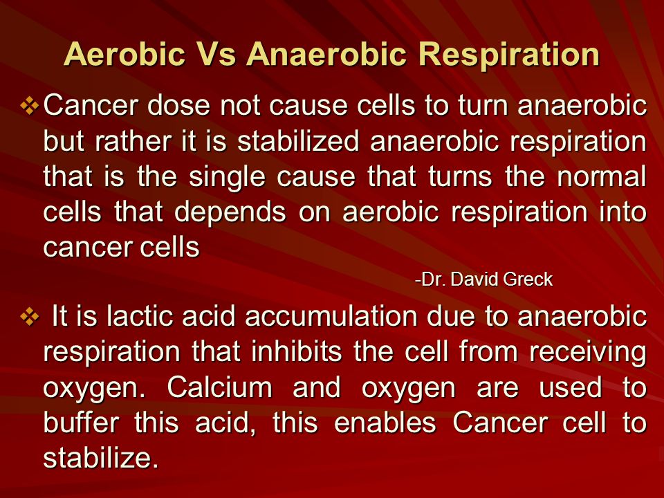 Image result for cancer anaerobic respiration