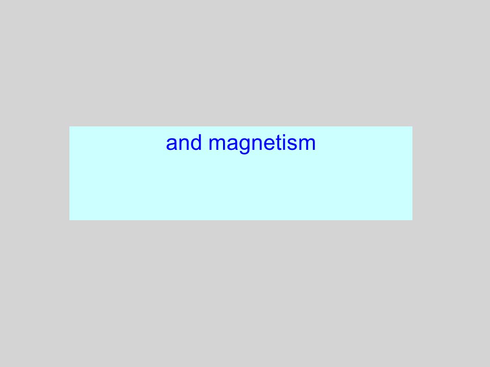 Point Lectures To Accompany Physical Science 6e Copyright 2 And Magnetism