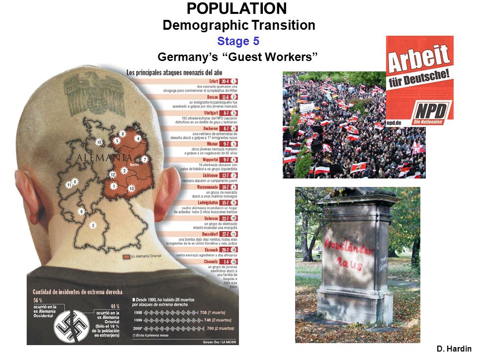 POPULATION Demographic Transition Stage 5 D. Hardin Germany’s Guest Workers