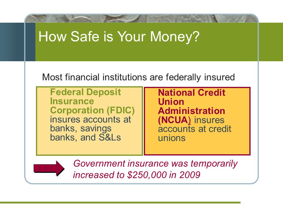 How Safe is Your Money.