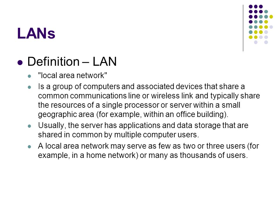 Basic Networking Hardware. Agenda Basic LAN Definition Network Hardware  Network Media Sample LAN Implementation. - ppt download