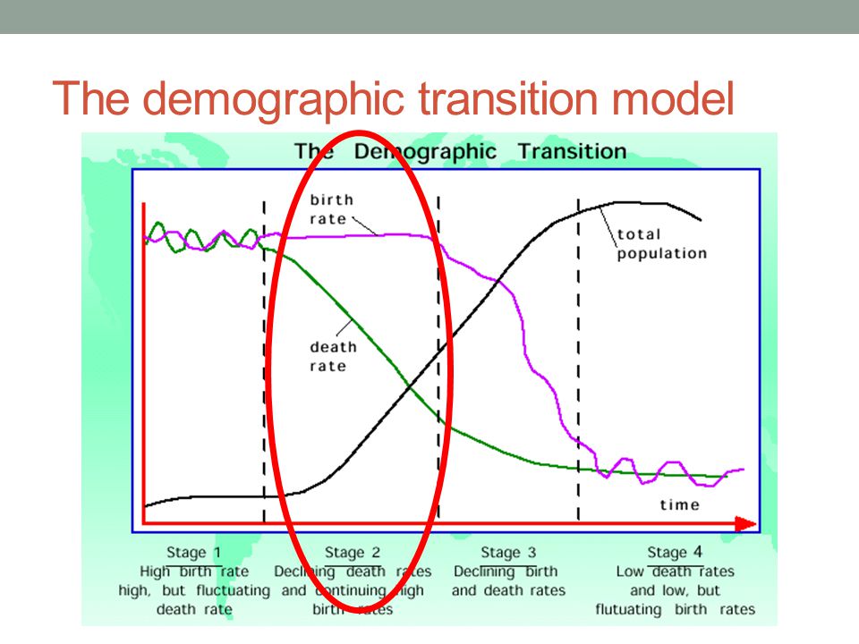 The demographic transition model