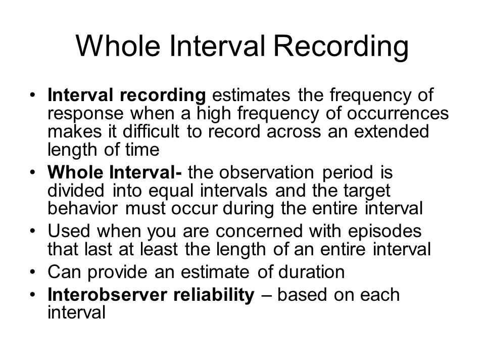 Chapter 3 methods for recording behavior edp ppt download