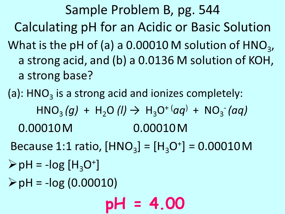 Sample Problem B, pg.
