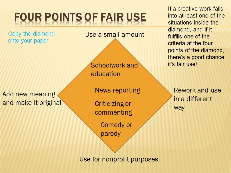 Objectives: Students will: Identify the key points required for a 