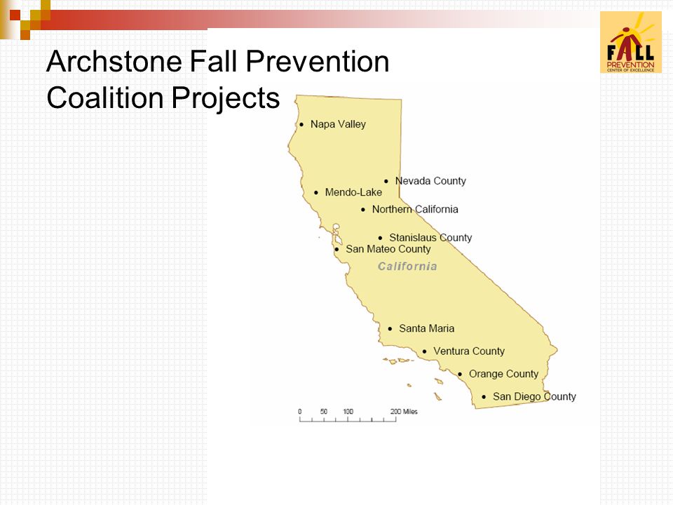Archstone Fall Prevention Coalition Projects