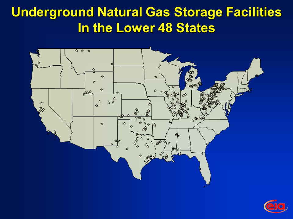 Underground Natural Gas Storage Facilities In the Lower 48 States