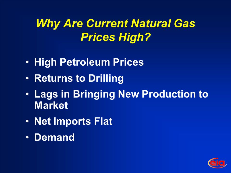Why Are Current Natural Gas Prices High.
