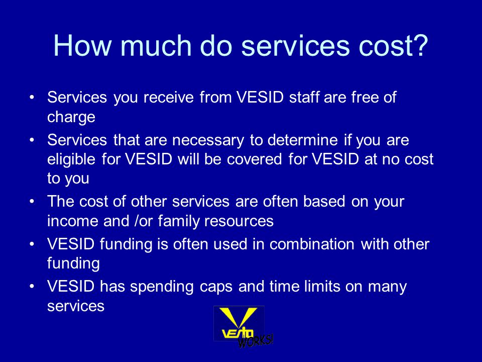 How much do services cost.