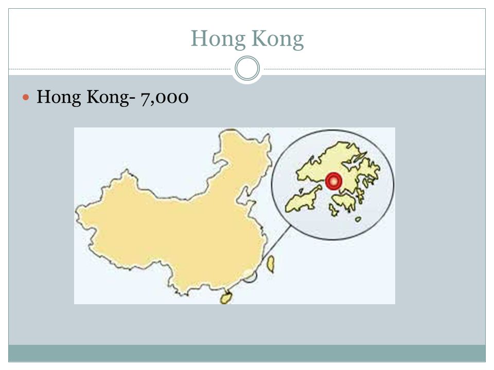 Hong Kong Hong Kong- 7,000