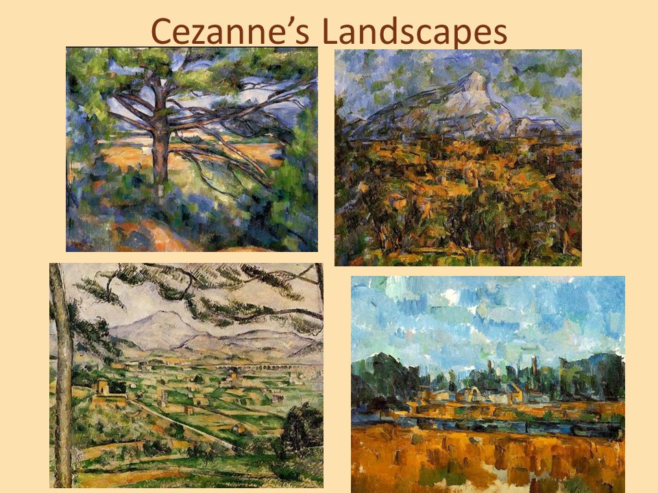 Cezanne’s Landscapes