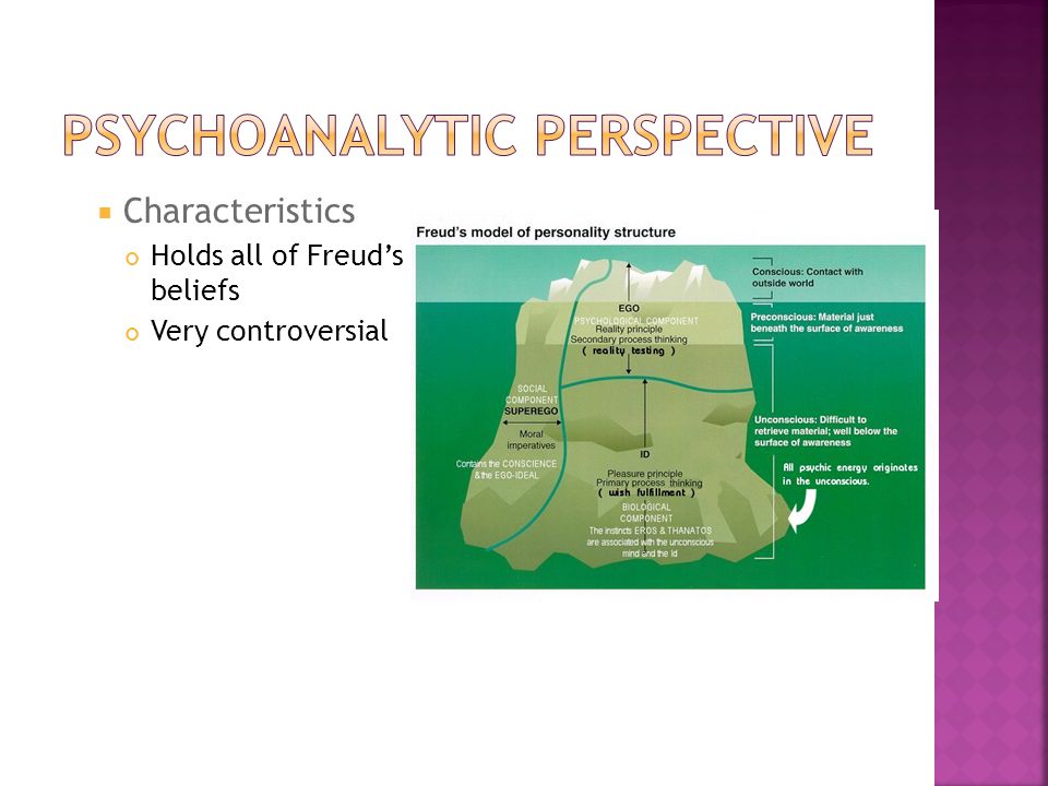  Characteristics ​ Holds all of Freud’s beliefs ​​ Very controversial