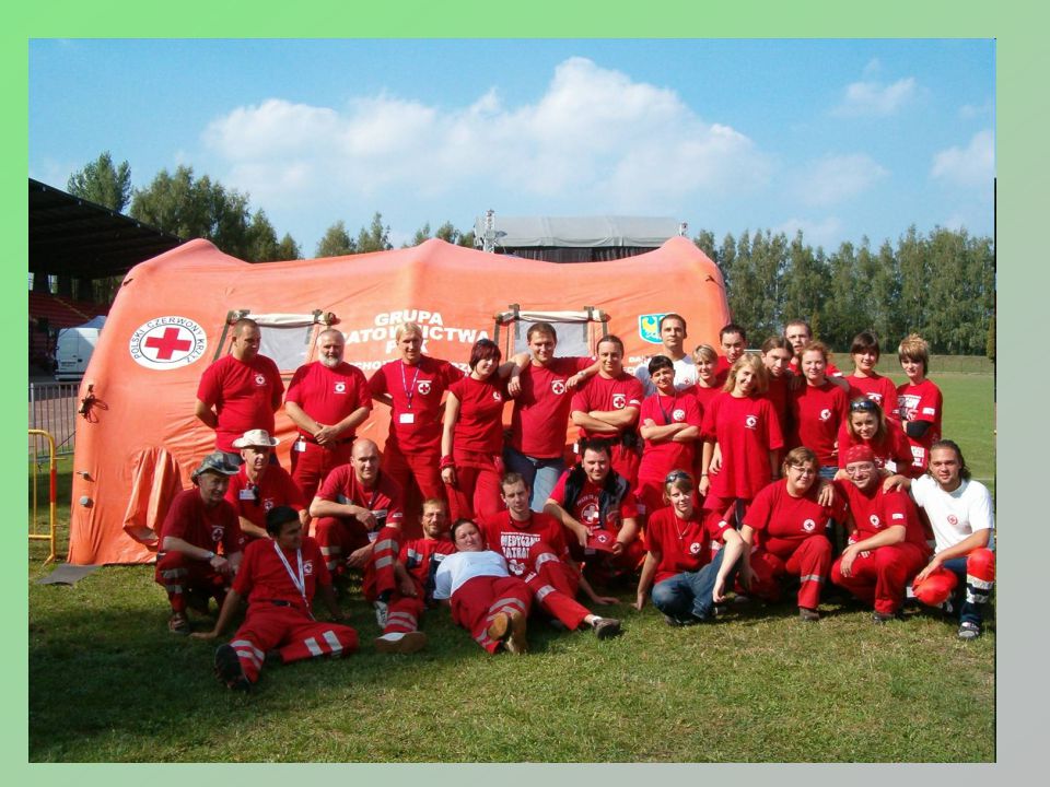 Polish Red Cross Polish Red Cross deals with the other caring activities, with social services, promoting and organizing blood donation, help victims and disaster situations at home and abroad, dissemination of humane.