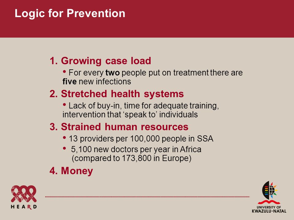Logic for Prevention 1.