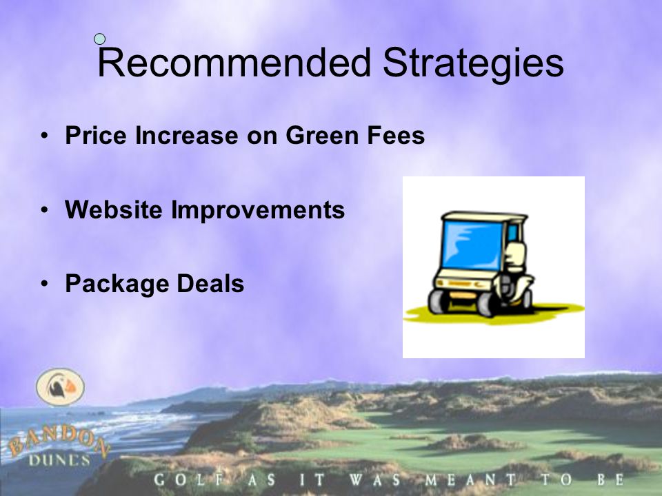 Bandon Dunes 2 Recommended Strategies Increase On Green Fees Website Improvements Package Deals