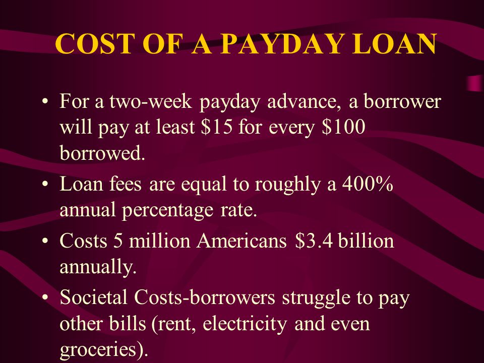 1 an hour pay day advance financial products