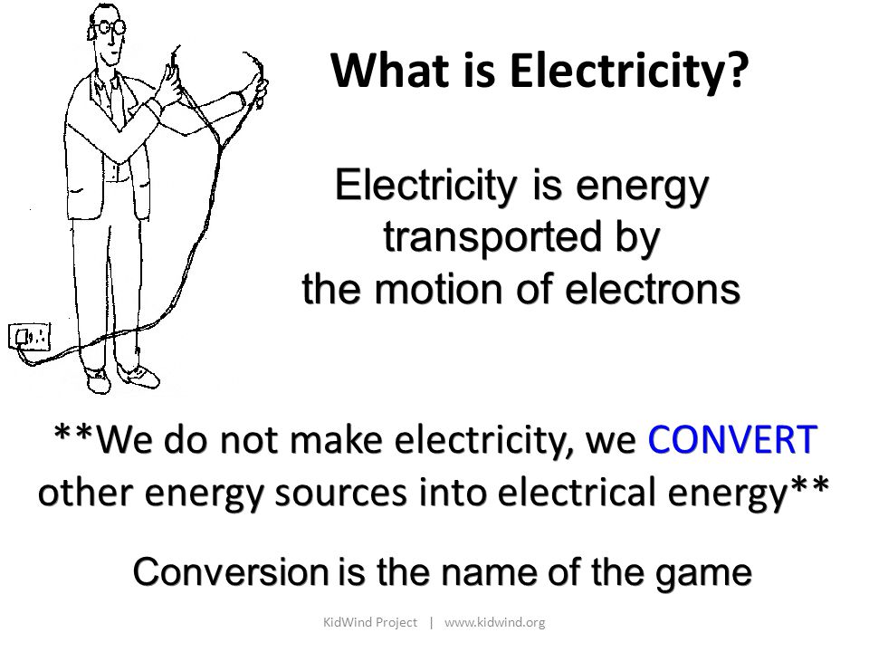 What is Electricity.