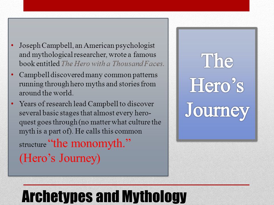 Archetypes And Literature Universal Patterns And Common Human Experiences Ppt Download