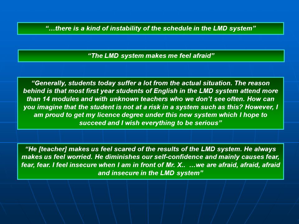 lmd system in algeria