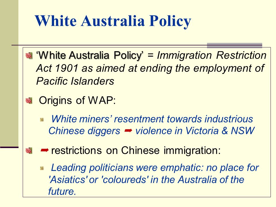 immigration restriction act australia