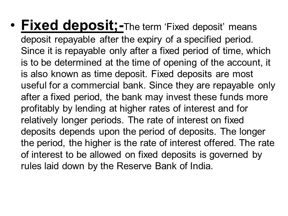 Types of deposit accounts Saving deposit;- Savings deposit account is meant  for individuals who wish to deposit small amounts out of their current  income. - ppt download