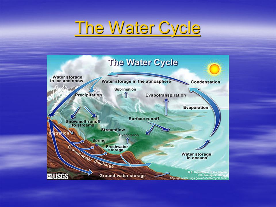 The Water Cycle The Water Cycle