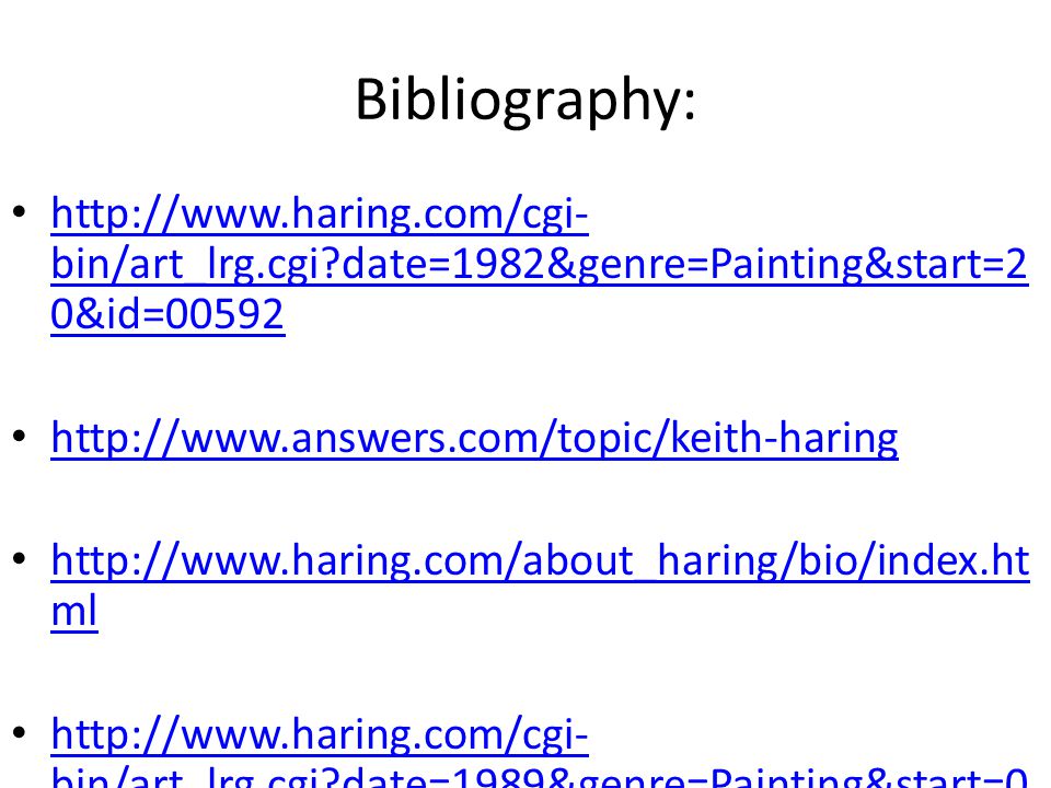 Bibliography:   bin/art_lrg.cgi date=1982&genre=Painting&start=2 0&id= bin/art_lrg.cgi date=1982&genre=Painting&start=2 0&id= ml   ml   bin/art_lrg.cgi date=1989&genre=Painting&start=0 &id= bin/art_lrg.cgi date=1989&genre=Painting&start=0 &id=00027