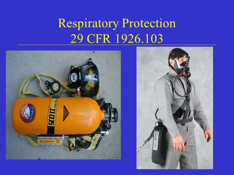 Respiratory Protection 29 CFR