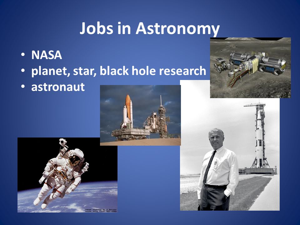 Jobs in Astronomy NASA planet, star, black hole research astronaut