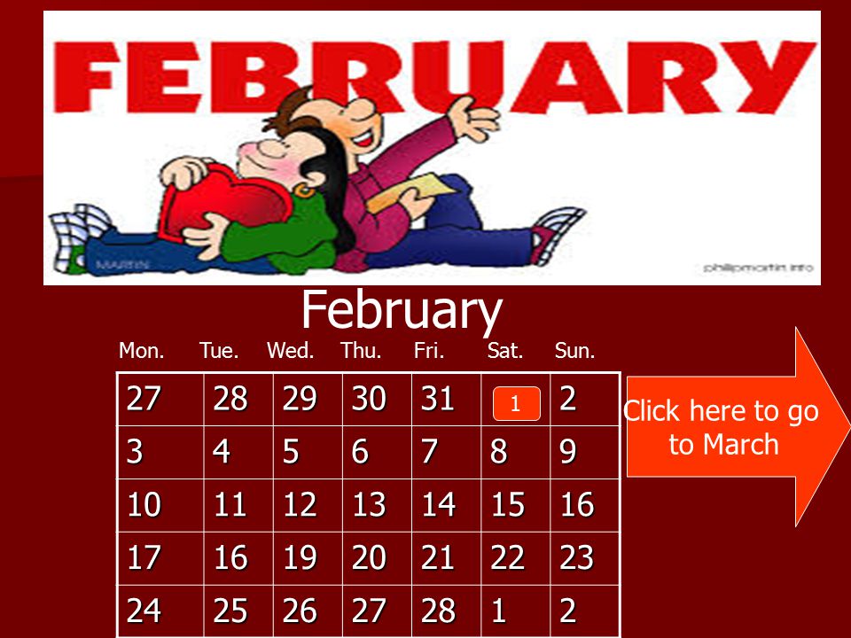 friendship calendar january mon tue wed thu fri sat sun 30 click sat sun