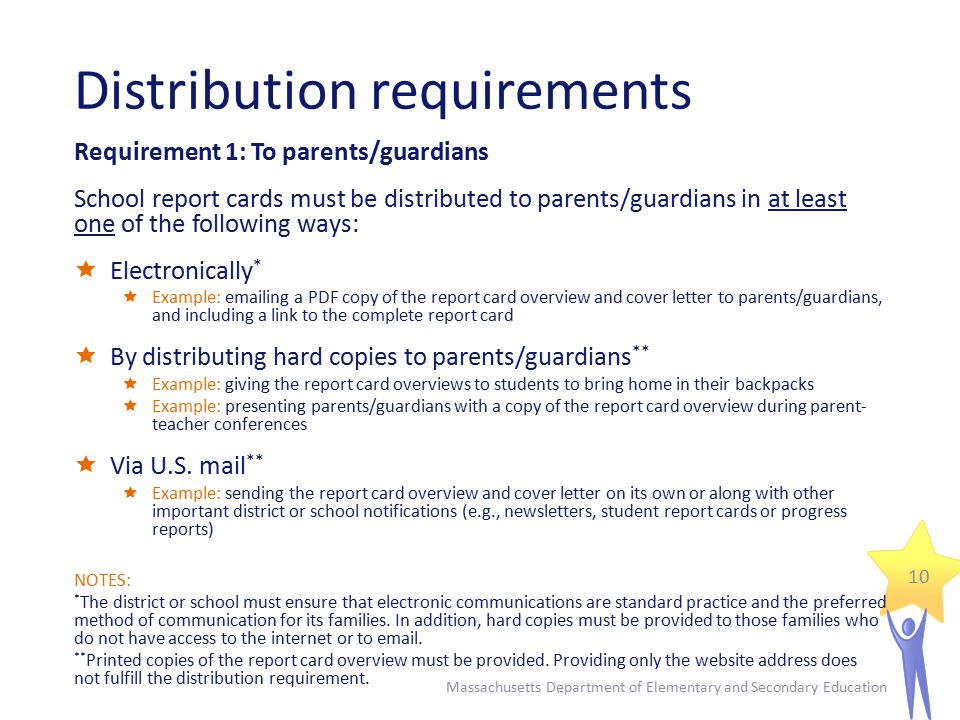 2014 report cards how to prepare and distribute 2014 district and