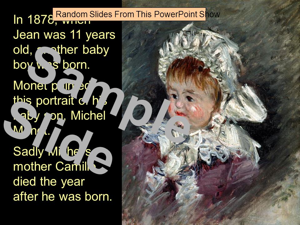 In 1878, when Jean was 11 years old, another baby boy was born.