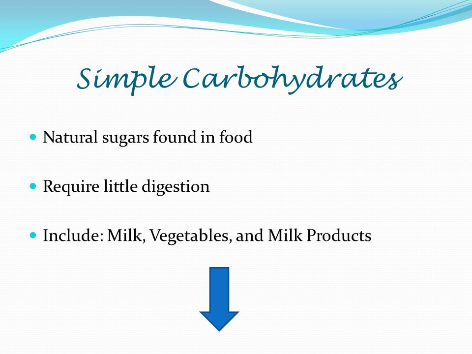 Types of Carbohydrates Complex Simple Both Important!