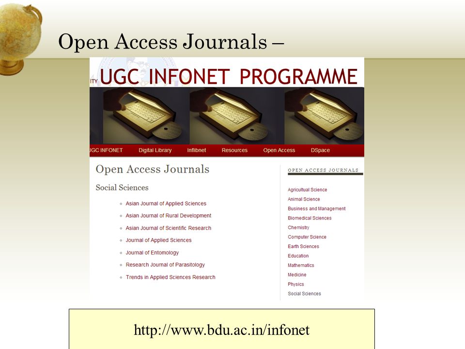Open Access Journals –