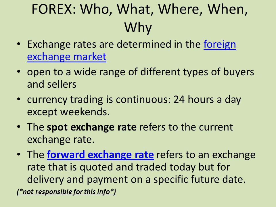 Ch 29 Open Economy Foreign Exchange The Prices For International - 