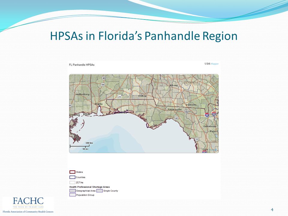 HPSAs in Florida’s Panhandle Region 4