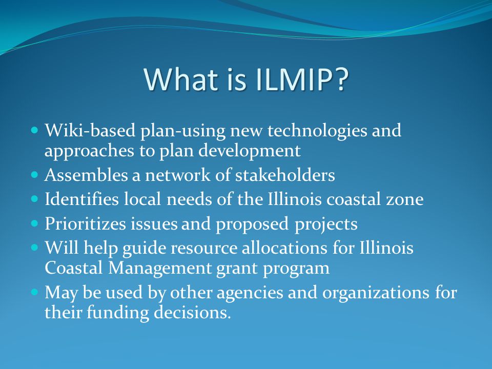 What is ILMIP.