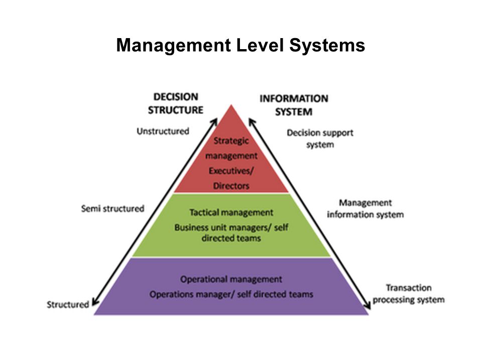 Management Level Systems