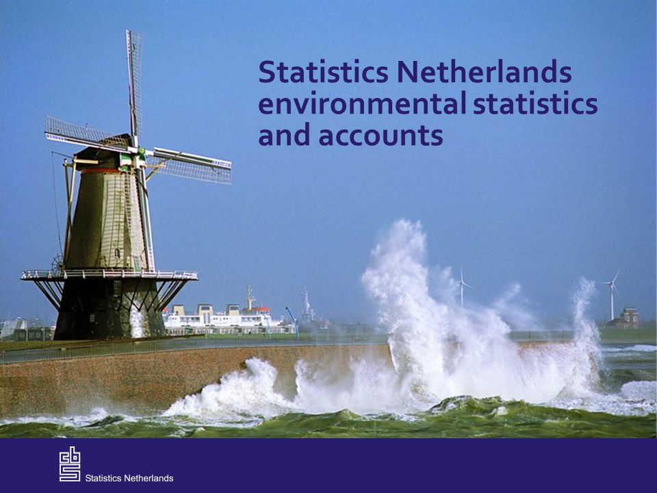 Statistics Netherlands environmental statistics and accounts