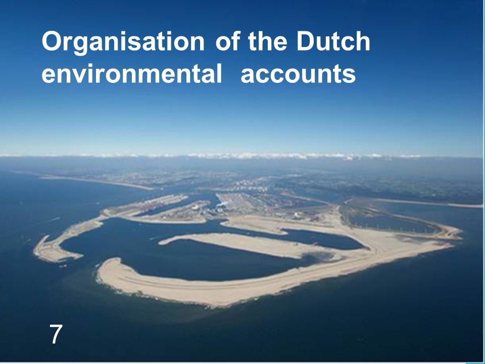 7 Organisation of the Dutch environmental accounts