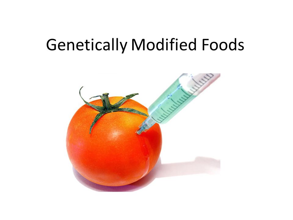 Genetically Modified Foods