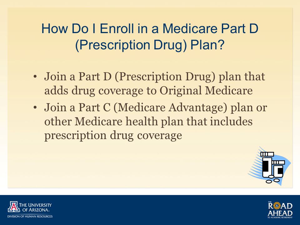 How Do I Enroll in a Medicare Part D (Prescription Drug) Plan.