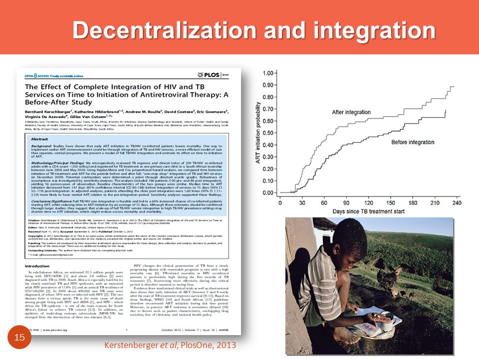 Decentralization and integration Kerstenberger et al, PlosOne,