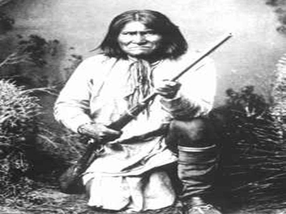 Apache Wars Apache tribe of the South West Desert 10 year uprising led by Geronimo US troops chased him all over desert Last Native American to surrender