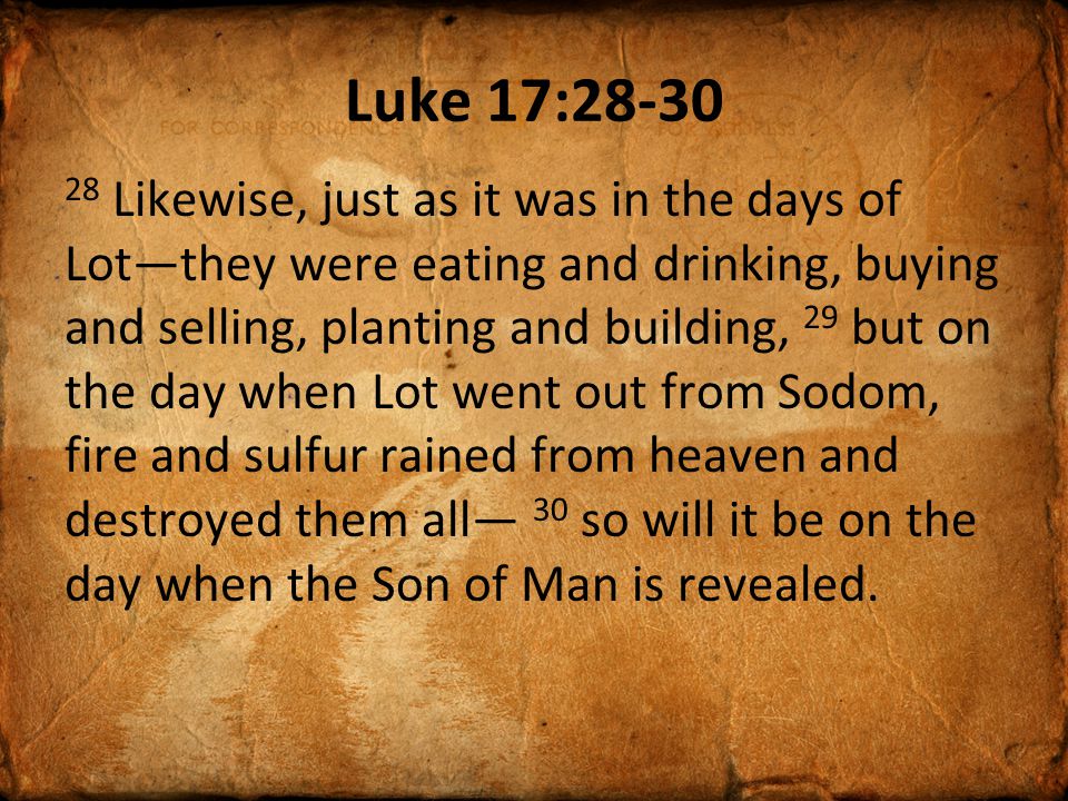 The Kingdom of God Luke 17:20-37 Luke 17:20 20 Being asked by the Pharisees  when the kingdom of God would come… Matthew 4:17 – Kingdom is Now Matthew.  - ppt download