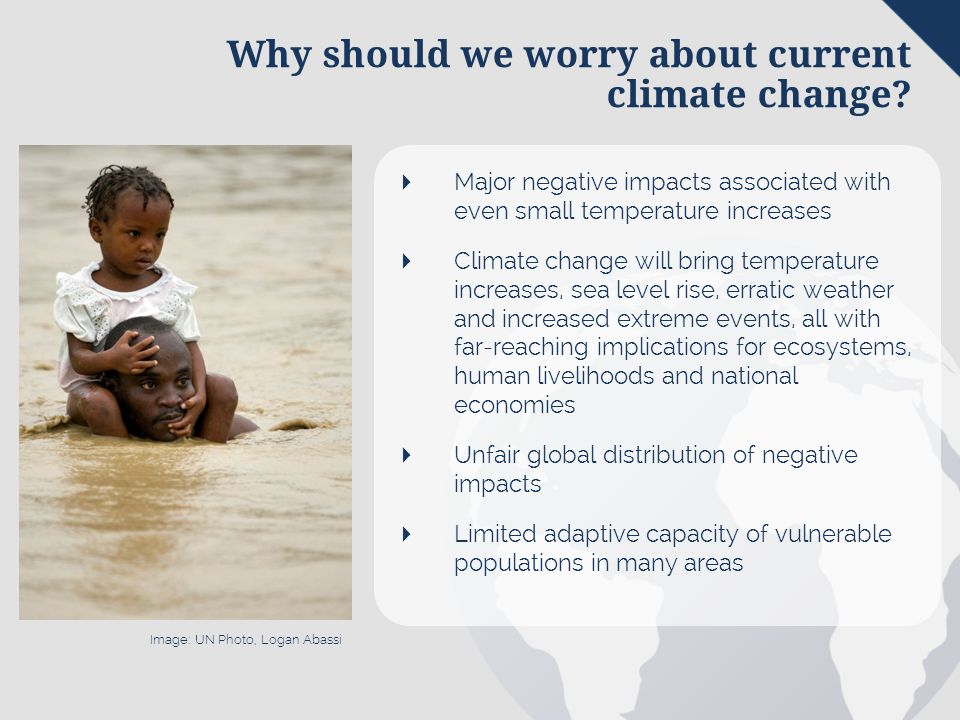 Why should we worry about current climate change.