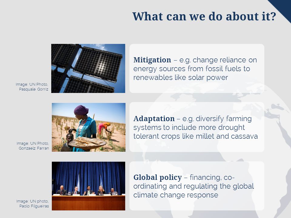 What can we do about it. Mitigation – e.g.